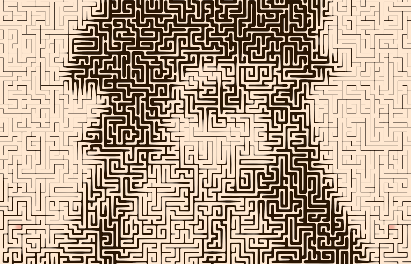 Da Vinci Maze by Andy Giger